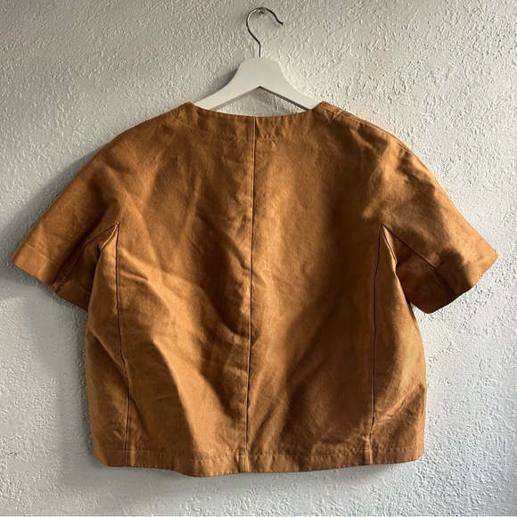 HACHE Tan Utility Jacket Casual Style - Picture 7 of 11